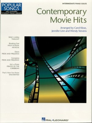 cover image of Contemporary Movie Hits (Songbook)